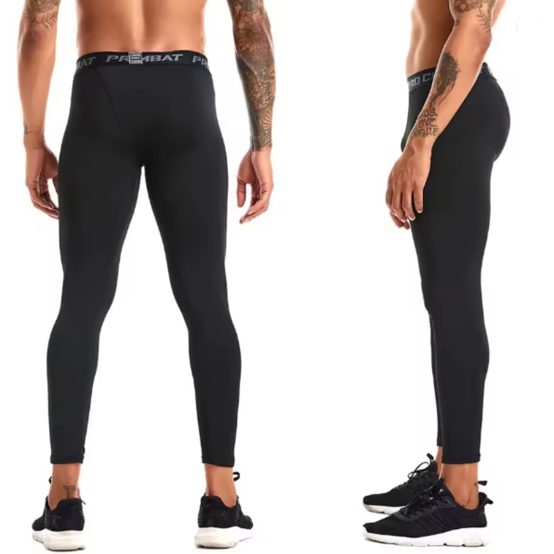 Running Tights Men Shorts Spor - огляд і ціна Compression Long Pant