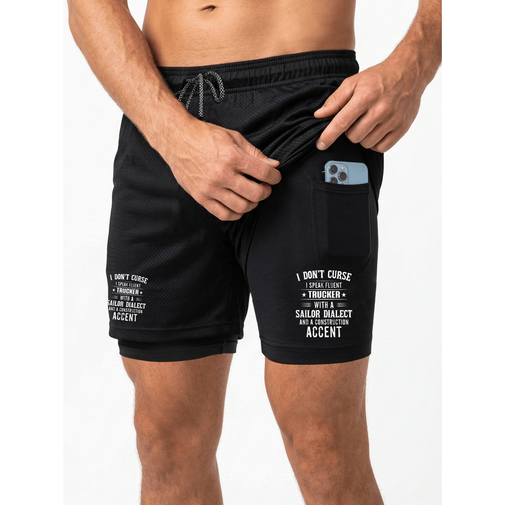 Mens 2-In-1 Quick-Dry Athletic - огляд і ціна Compression Shorts Athletes