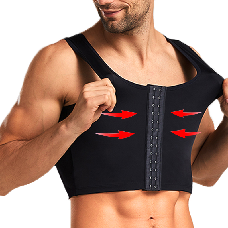 Men's Compression Corset Vest  - огляд і ціна Sleeveless Undershirt