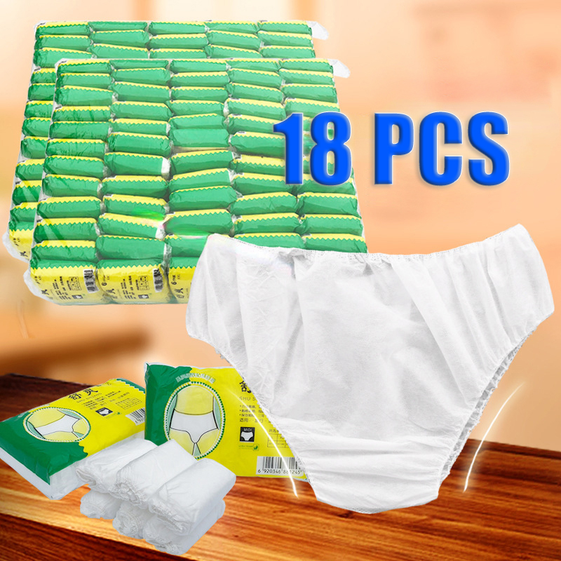 18Pcs/Set Unisex Disposable No - огляд і ціна Multi Pack Underwear