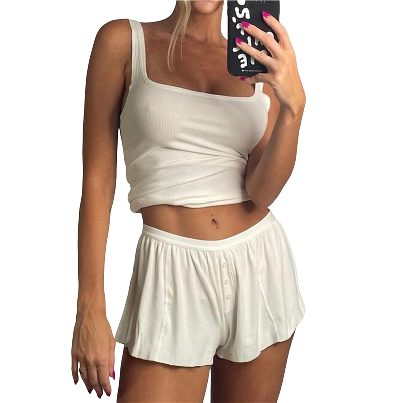 FX-Women Summer Lounge Set Rib - огляд і ціна Tank Top Ribbed