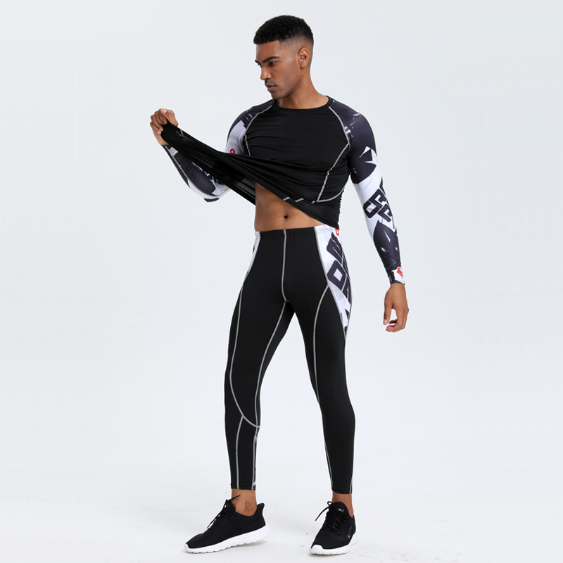 Men's PRO Sports Fitness Suit: - огляд і ціна T Shirt Tight Fit