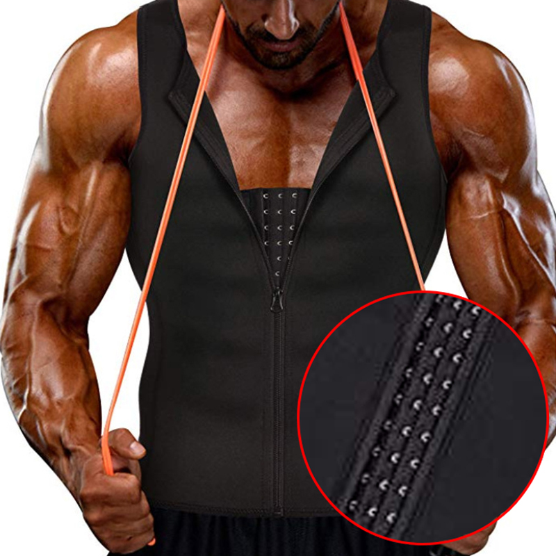 Men's Slimming Sauna Suits Com - огляд і ціна Sleeveless Undershirt