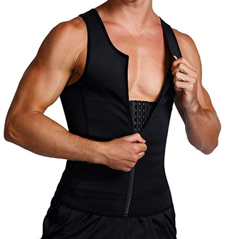 Men's Slimming Sauna Suits Com - огляд і ціна Sleeveless Undershirt