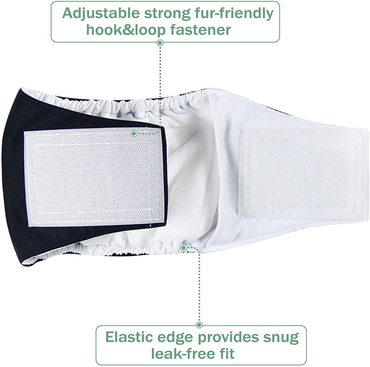 3 Pack Dog Belly Bands Washabl - огляд і ціна Multi Pack Underwear