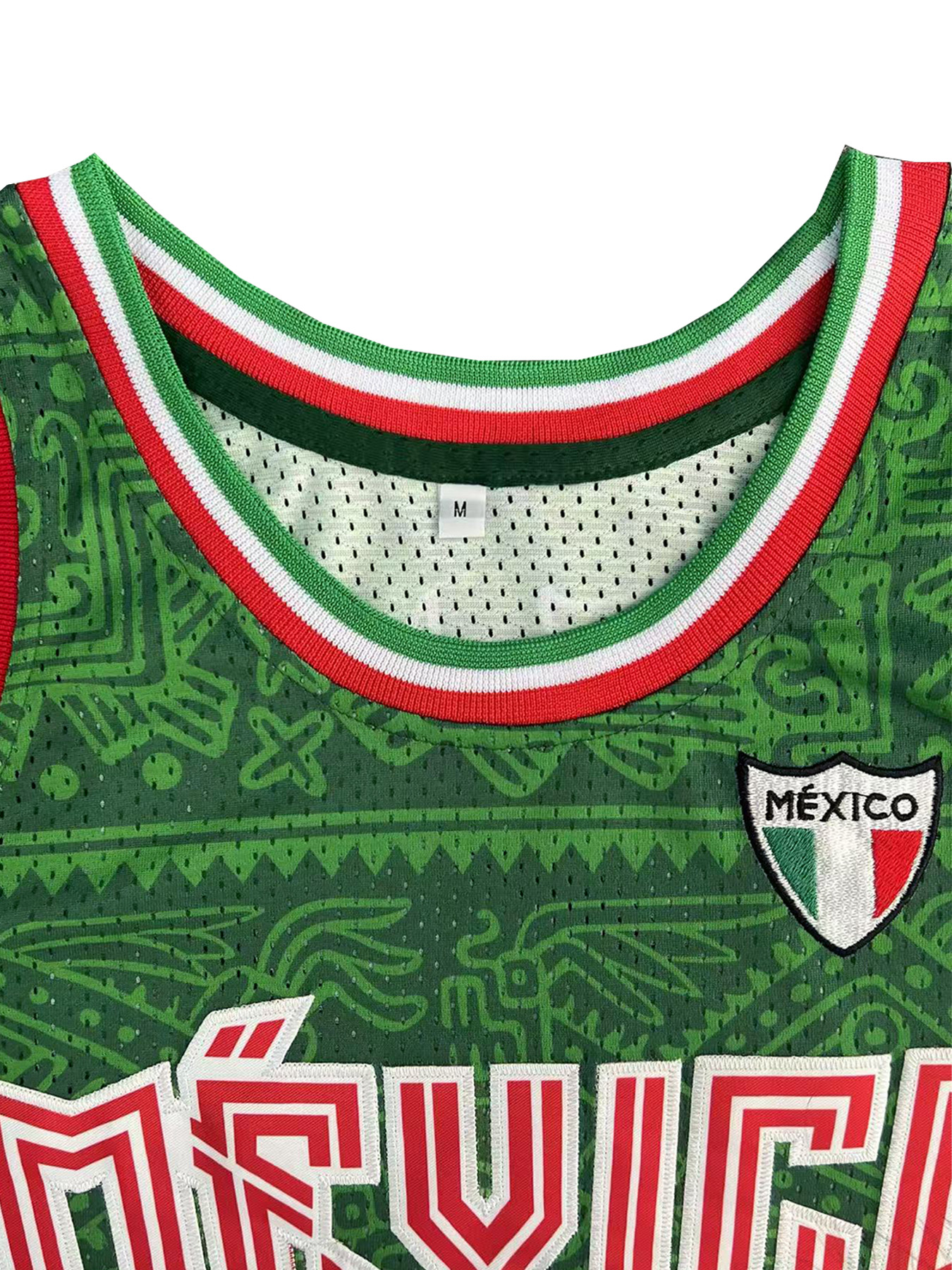 Mexico Embroidered Basketball  - огляд і ціна Sleeveless Undershirt