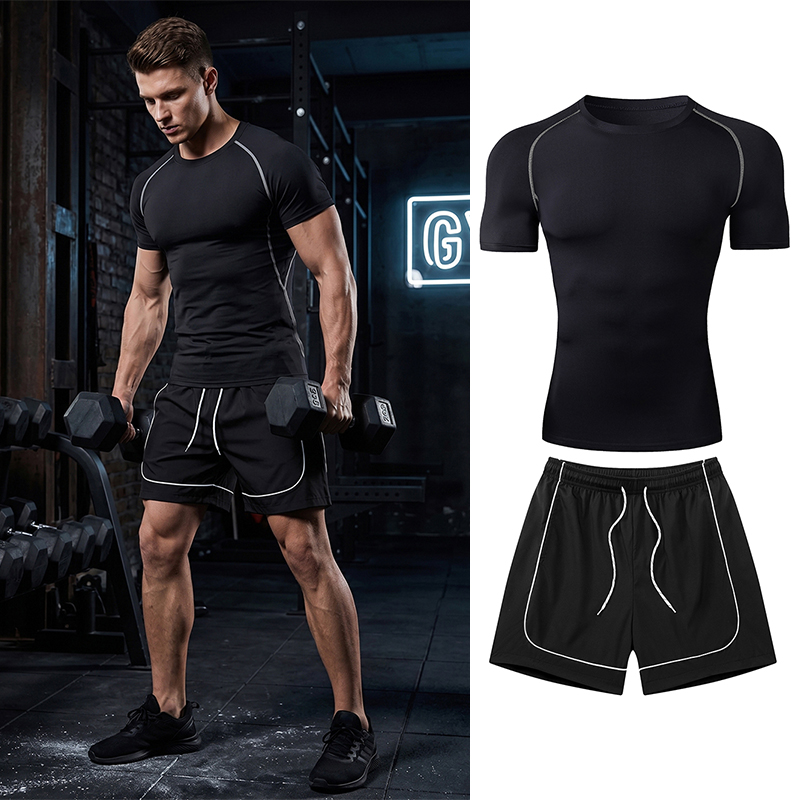 Men's Workout Running Gear 2 P - огляд і ціна Compression Shorts Athletes