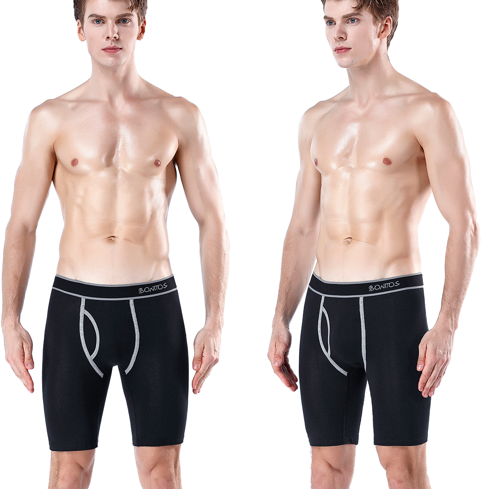 5pcs Long Boxer Mens Boxer Sho - огляд і ціна Boxer Brief Pack Cotton