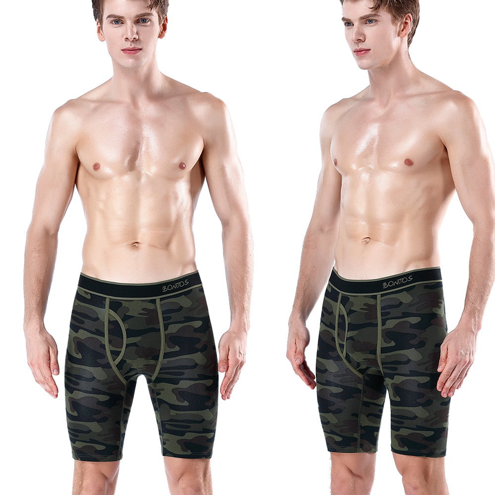 5pcs Long Boxer Mens Boxer Sho - огляд і ціна Boxer Brief Pack Cotton
