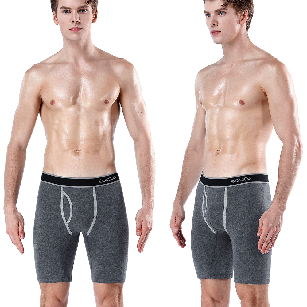 5pcs Long Boxer Mens Boxer Sho - огляд і ціна Boxer Brief Pack Cotton