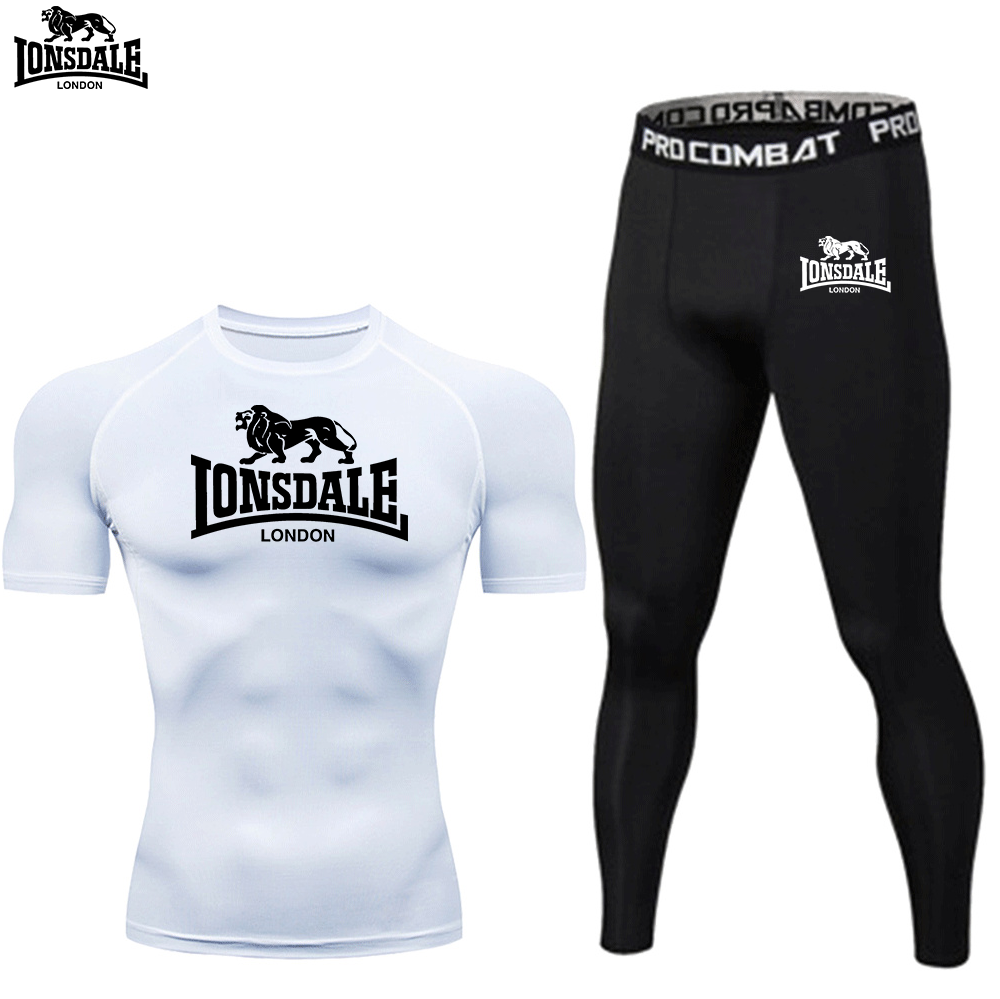 LONSDALE Graphic Print Long Sl - огляд і ціна Compression Long Pant