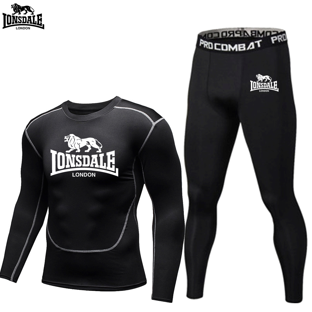 LONSDALE Graphic Print Long Sl - огляд і ціна Compression Long Pant