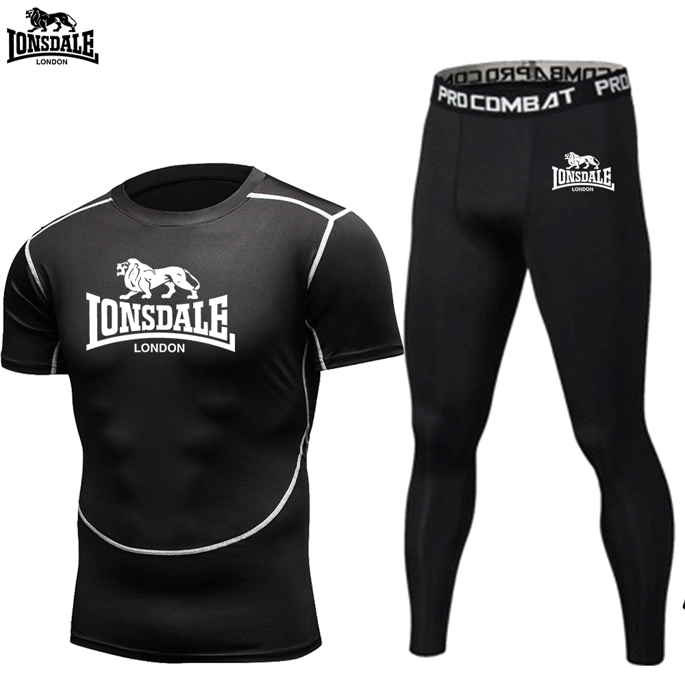 LONSDALE Graphic Print Long Sl - огляд і ціна Compression Long Pant