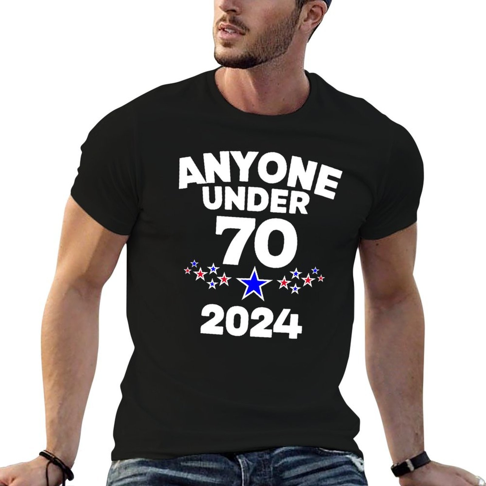 Anyone Under 70 for President  - огляд і ціна Undershirt Crew Neck