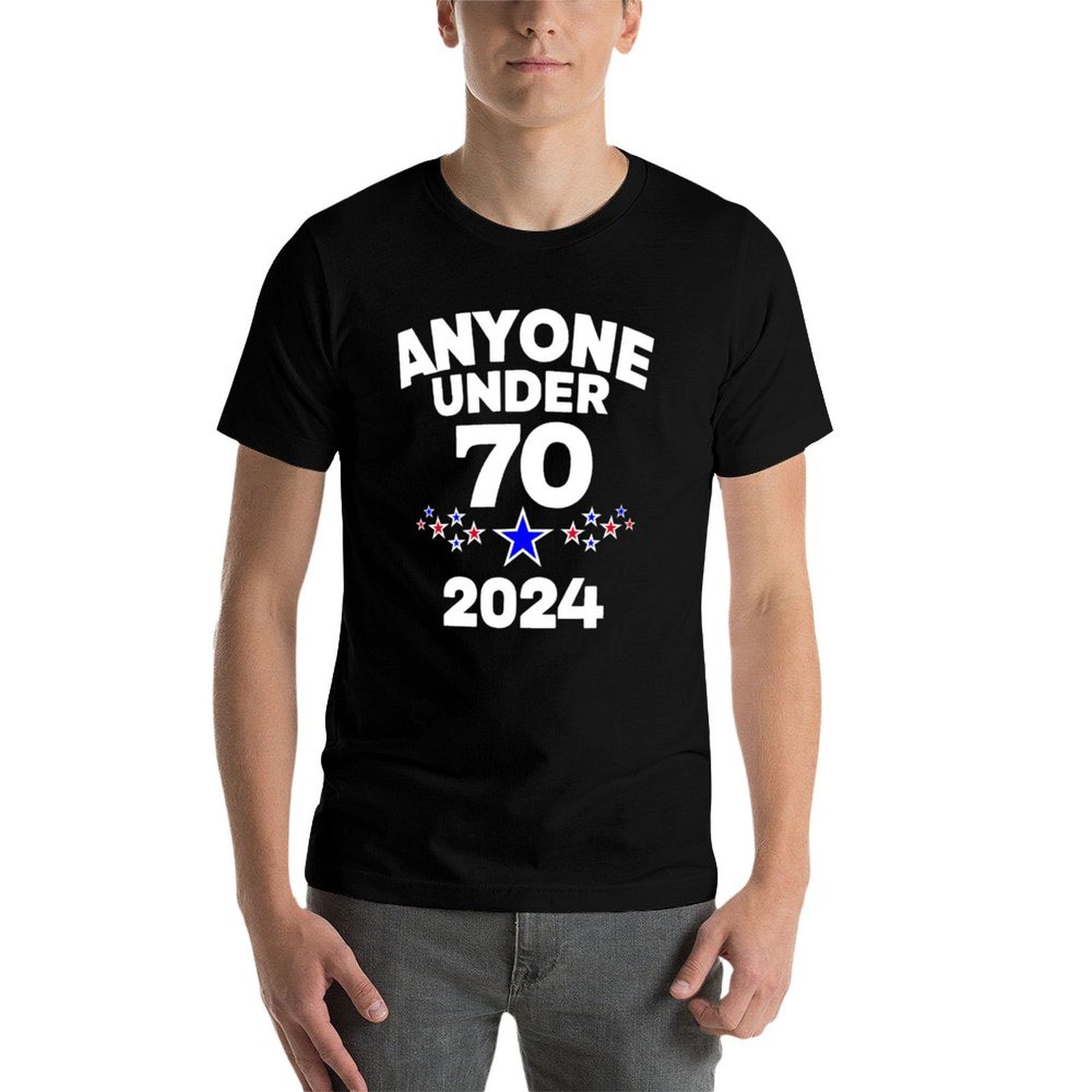 Anyone Under 70 for President  - огляд і ціна Undershirt Crew Neck