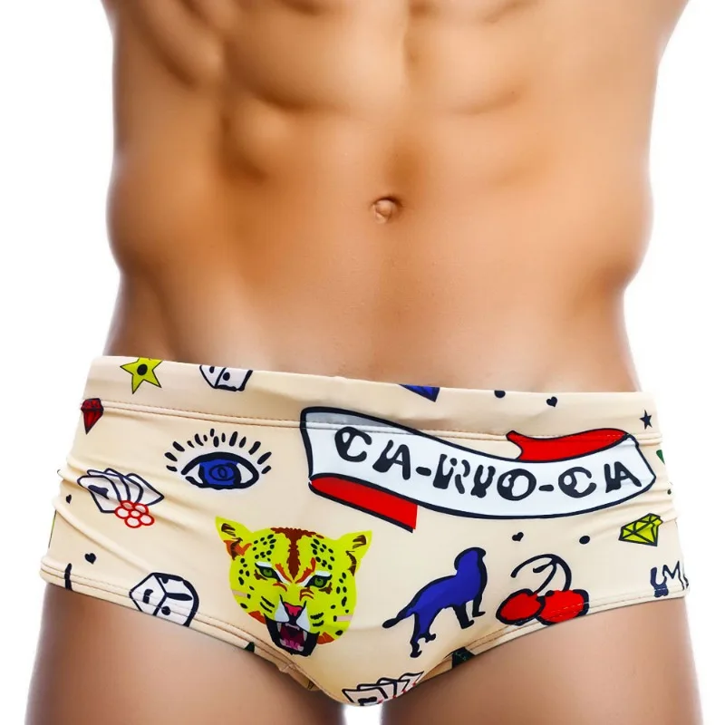 Sexy Men's Swimsuit Push-Up Sw - огляд і ціна Trunk Breathable Men