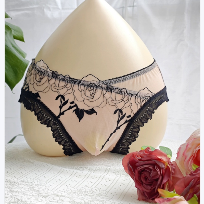 Men's Elegant Embroidery Lace  - огляд і ціна Pouch Boxer Pouch